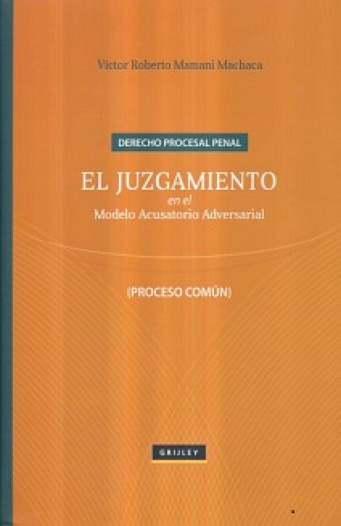 Derecho Procesal Penal. El Juzgamiento En El Modelo Acusatorio Adversarial  | Derecho Global México